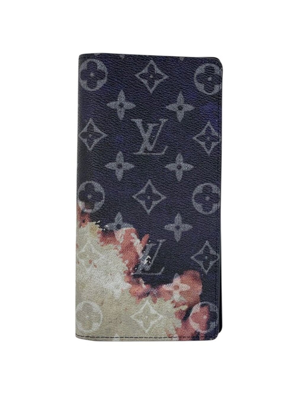 Louis Vuitton Portefeuille Brazza NM Monogram Bree Wallet Navy